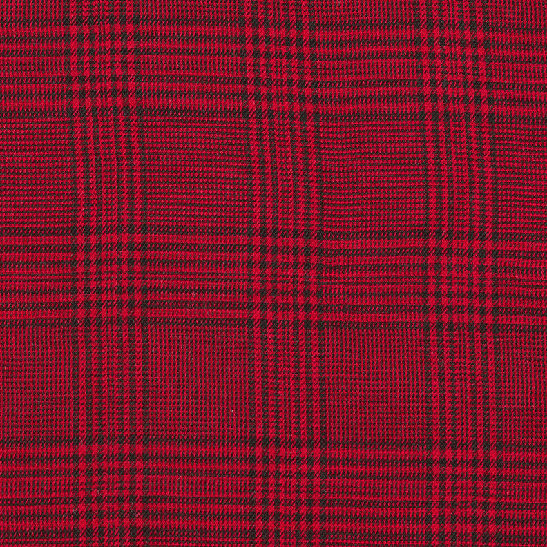 viscose fabric Glen Plaid – chili,  image number 1