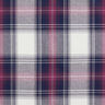 Shirt fabric cotton tartan – dark red/navy blue,  thumbnail number 1