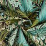 Decor Fabric Jacquard Jungle Leaves – black/green,  thumbnail number 3