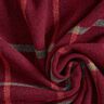 Coating Fabric Large Check – burgundy/black,  thumbnail number 3