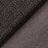 Jacquard knit irregular diamonds – brown/black,  thumbnail number 4