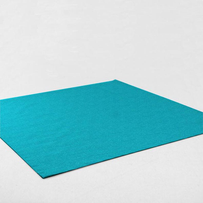 Felt 90 cm / 1 mm thick – petrol,  image number 6