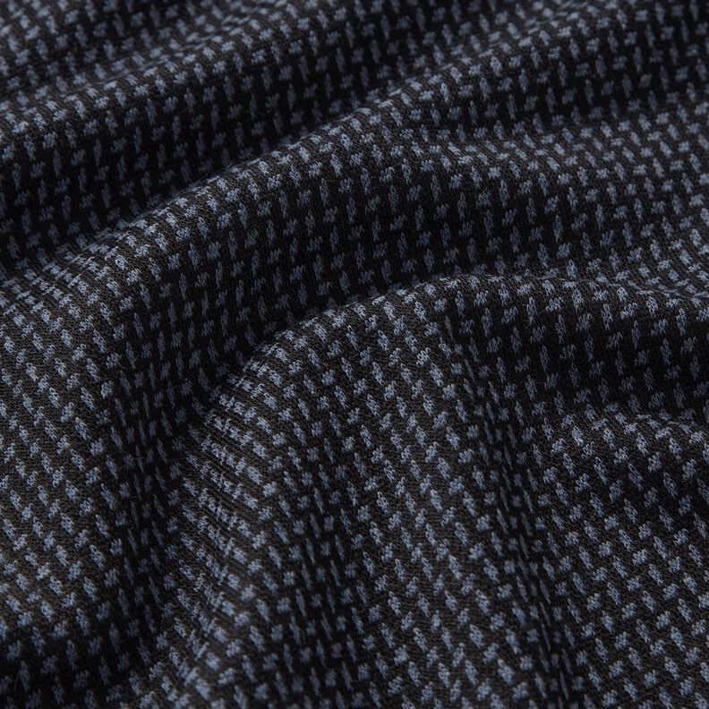 Jacquard knit mini Salmis – black/blue grey,  image number 2