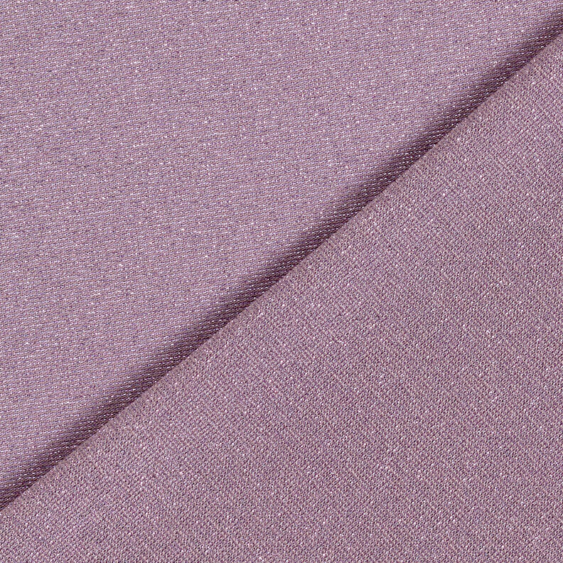 Plain glitter jersey – mauve,  image number 4