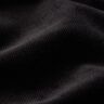 Stretchy fine corduroy – black,  thumbnail number 2