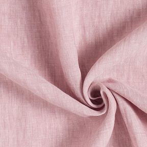 Mottled pure linen – dusky pink, 