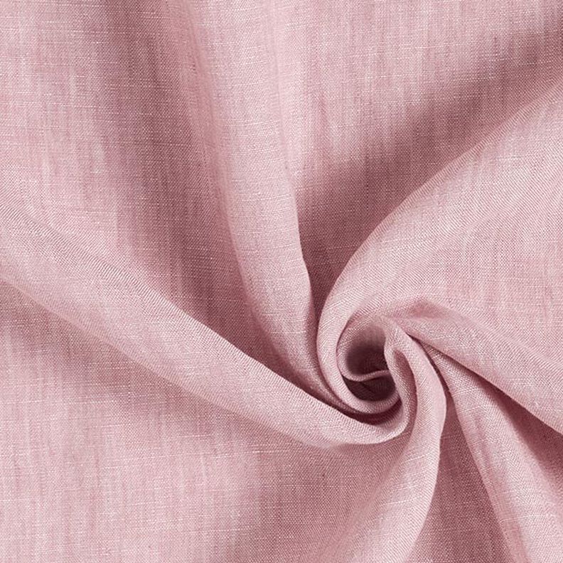 Mottled pure linen – dusky pink,  image number 1