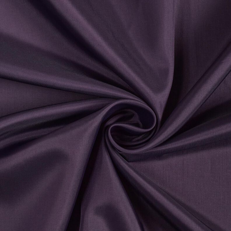 Lining Fabric Plain Acetate – aubergine,  image number 1