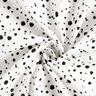 Muslin irregular dots, smooth – ivory/black,  thumbnail number 4