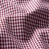 Cotton Poplin Mini check – burgundy/white,  thumbnail number 2