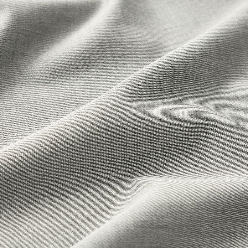 Wool blend stretch plain – light grey,  image number 2