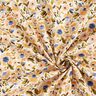 Sea of flowers cotton poplin – cashew/white,  thumbnail number 3