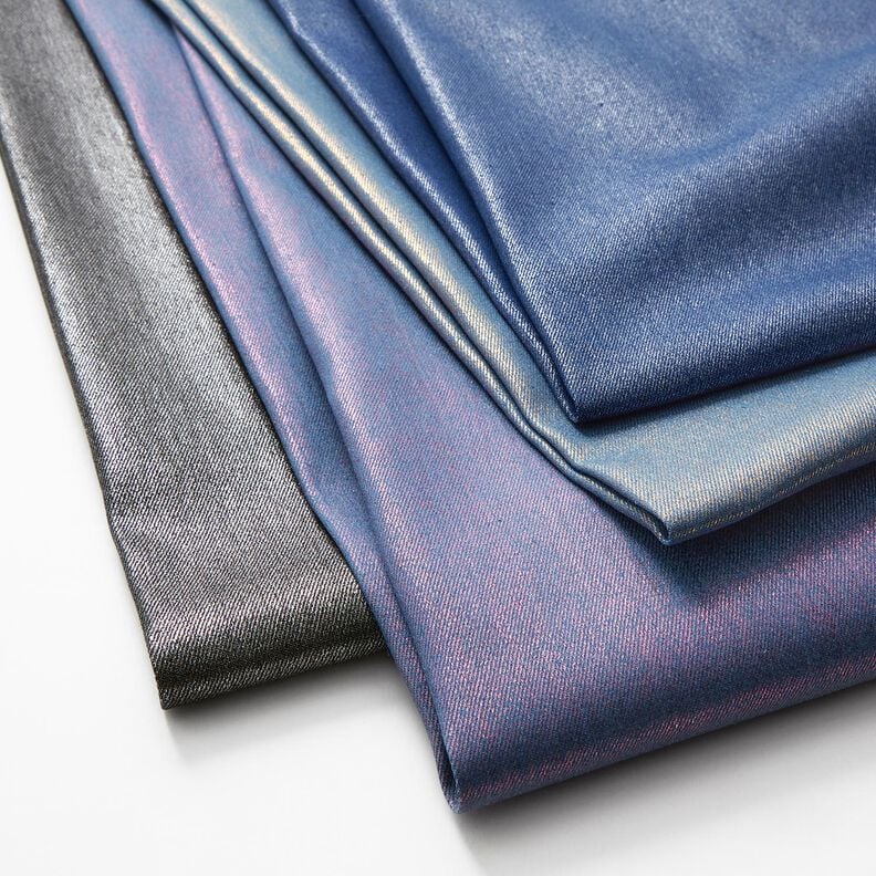 Denim Stretch Metallic – denim blue/metallic silver,  image number 5