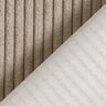 Upholstery Fabric soft corduroy – taupe,  thumbnail number 4