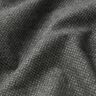 Stretch trouser fabric small diamonds – dark grey/offwhite,  thumbnail number 2