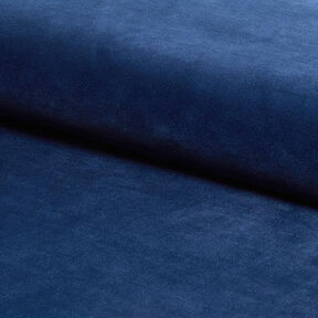 Upholstery Fabric Velvet – navy blue, 