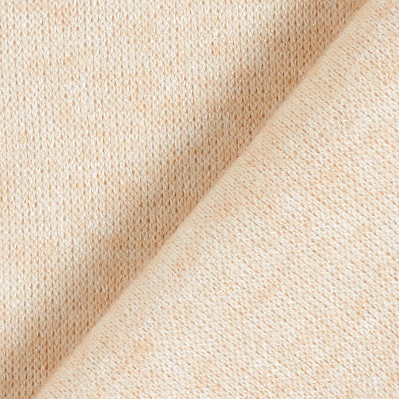 Knit Fabric Viscose Blend Mottled – cream,  image number 3