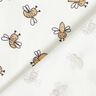 Cotton Jersey Glitter bees – ivory,  thumbnail number 4