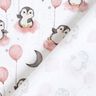 Cotton Jersey Balloon & Penguin Digital Print – ivory,  thumbnail number 4