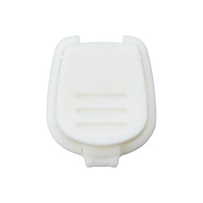 Cord End Clip [Length: 20 mm] – white, 