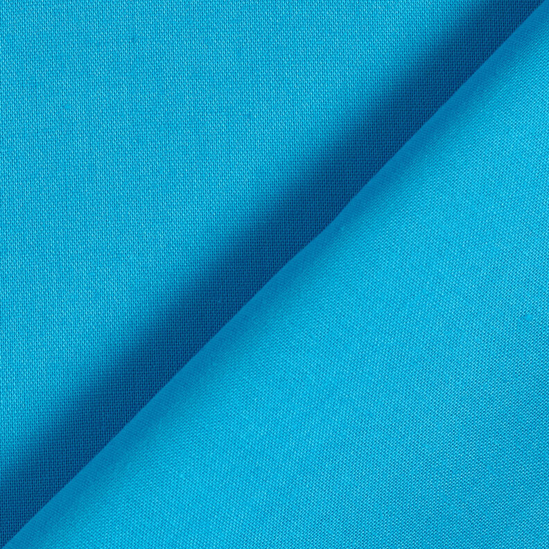 Cotton Cretonne Plain – turquoise,  image number 3