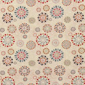 Decor Fabric Tapestry Fabric Mandalas – light beige/pink, 