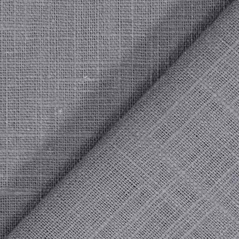 Linen fabric Ramie mix medium – grey,  image number 4