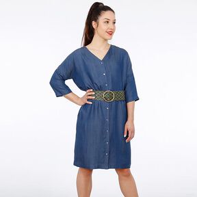 FRAU EDDA Straight-Cut Shirt Dress with Button Placket and Pockets | Studio Schnittreif | XS-XXL, 
