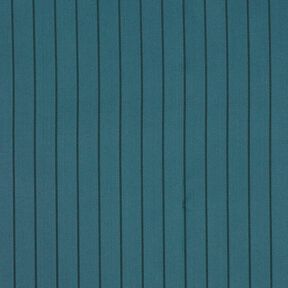 Lining Fabric Jacquard Vertical stripes – petrol, 