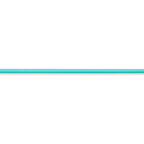 Elastic cord [Ø 3 mm] – aqua blue, 