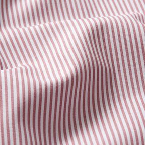 Cotton Poplin Mini stripes – hollyhock/white, 