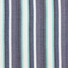 Double Gauze/Muslin yarn-dyed stripes – indigo/ice blue,  thumbnail number 1