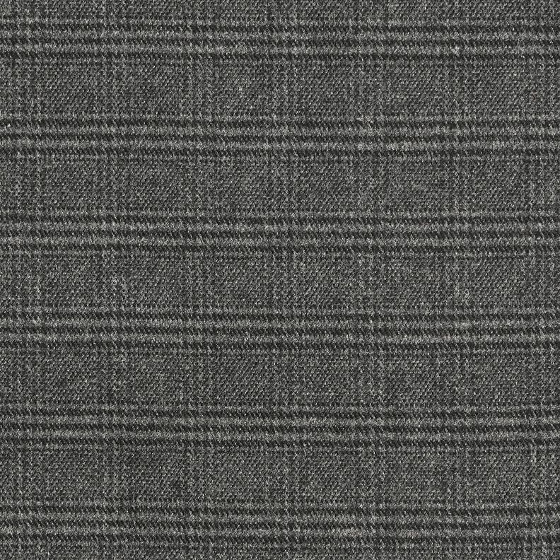 Cotton Blend fine Prince of Wales check – granite,  image number 1