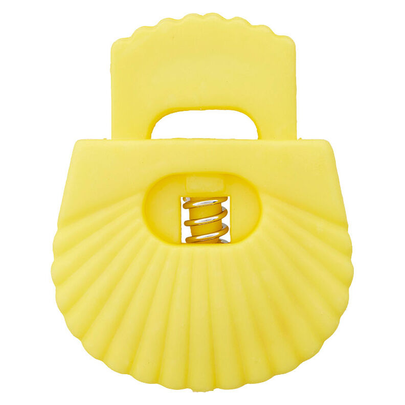 Cord Stopper Shell [Opening: 8 mm] – yellow,  image number 1