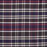 Lightweight Checked Cotton Coating Fabric – navy blue,  thumbnail number 1