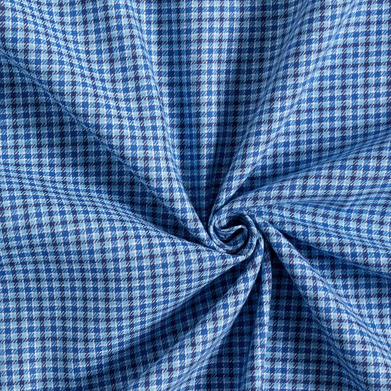 Flannel colourful Prince of Wales Check – denim blue,  image number 3