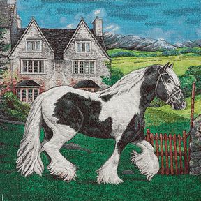 Tapestry Piece Gypsy Horse, 