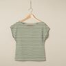 Narrow & Wide Stripes Cotton Jersey – reed/pine,  thumbnail number 6
