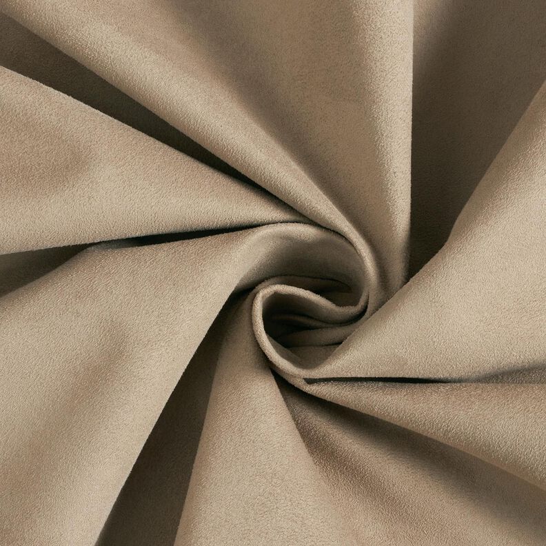 Upholstery Fabric Imitation nubuck – taupe,  image number 1