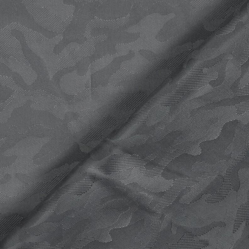 Lining Fabric Jacquard camouflage – dark grey,  image number 4