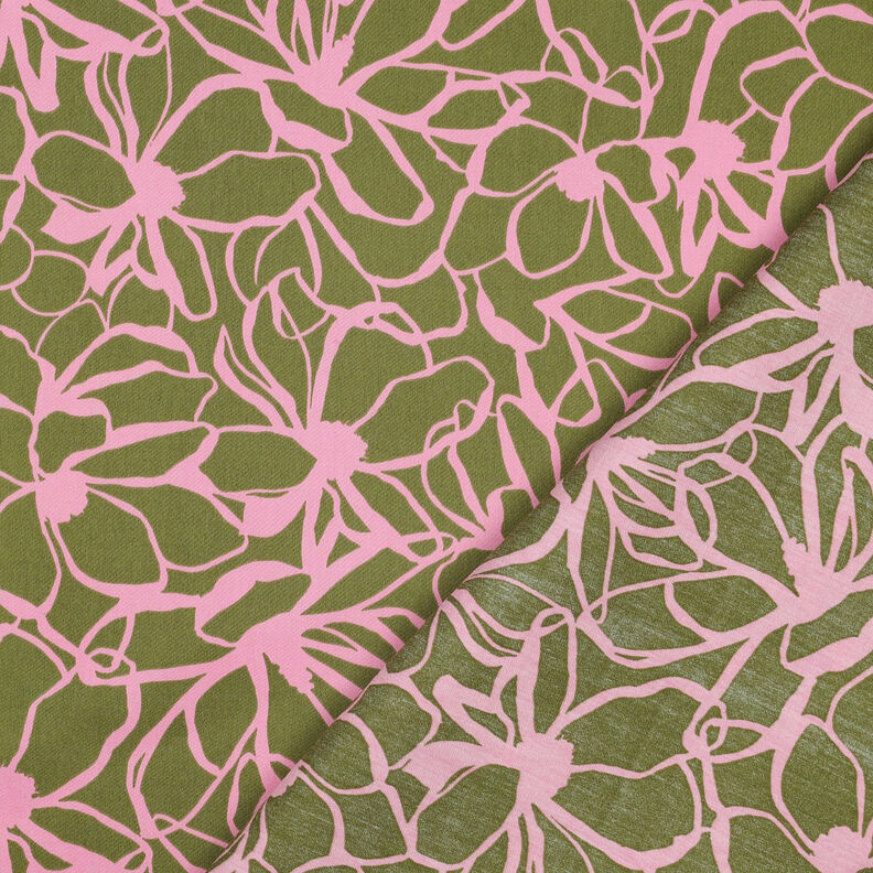 Sateen Magnolia | Nerida Hansen – pistachio/pink,  image number 4