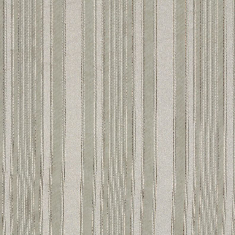 Chiffon Satin stripes with Glitter – silk grey,  image number 1