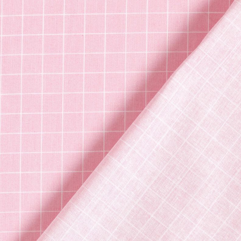 Cotton Cretonne Grid check – light pink,  image number 4