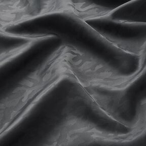 Lining Fabric Jacquard camouflage – dark grey, 
