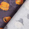 Cotton Poplin Scary Pumpkins – aubergine/orange,  thumbnail number 4