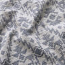 Double Gauze/Muslin Jacquard Aztec pattern | by Poppy midnight blue/misty grey,  thumbnail number 3