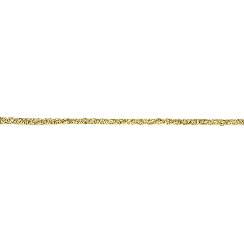 Metallic Cord [Ø 2 mm] – metallic gold,  image number 1