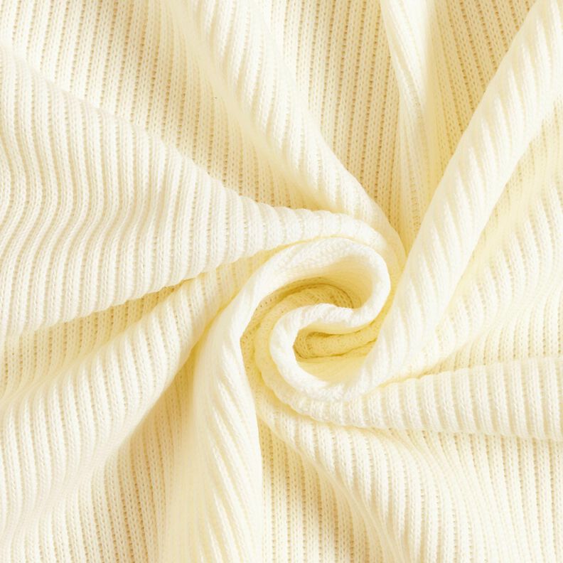 Plain ribbed knit – offwhite,  image number 1