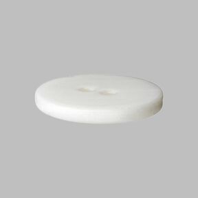 Pastel Mother of Pearl Button - white, 