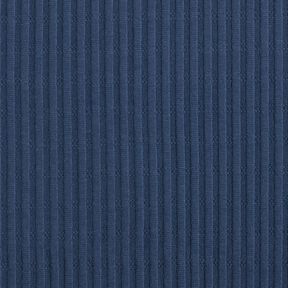 Ribbed Jersey single knitting pattern – midnight blue, 